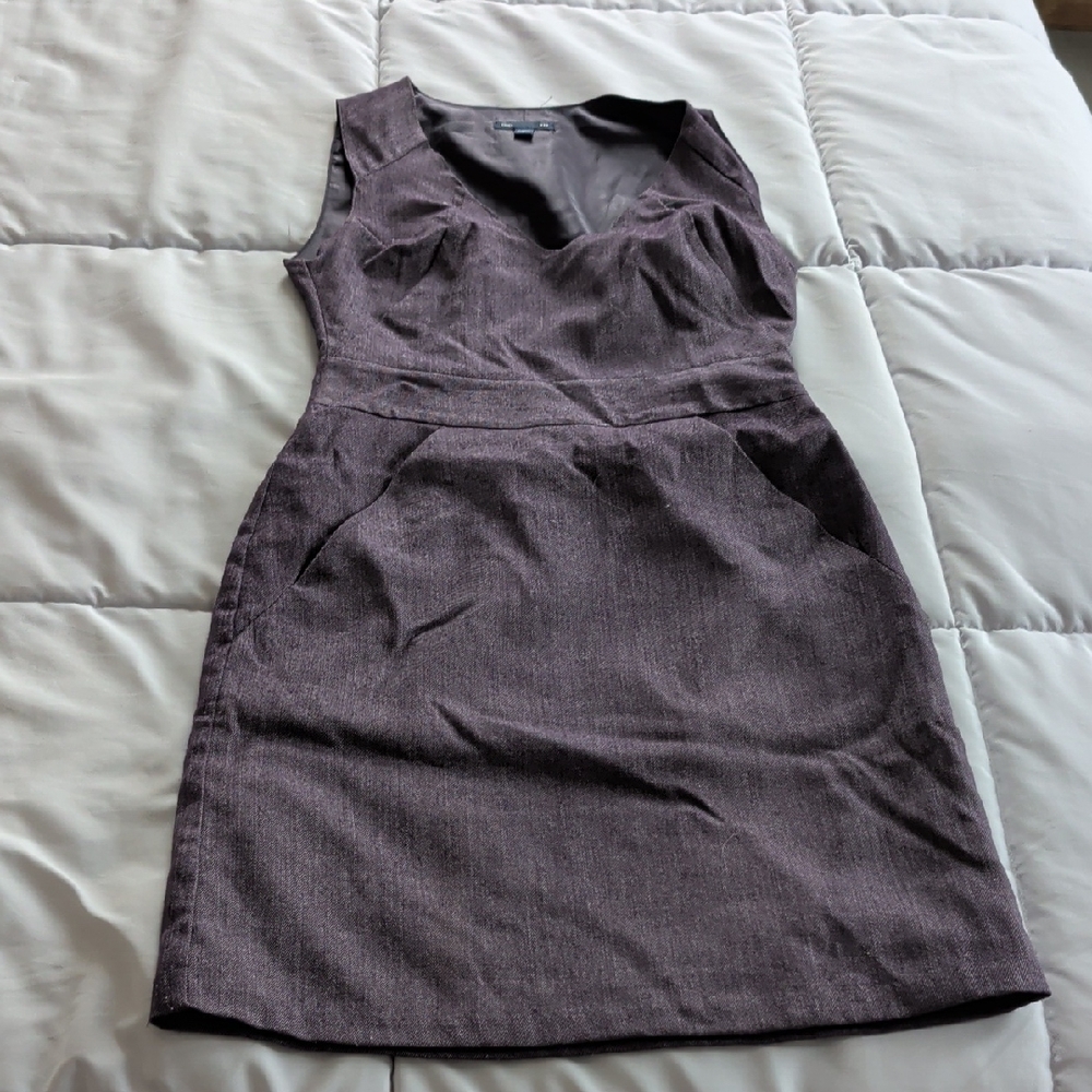 GAP Dark Purple Mini Dress